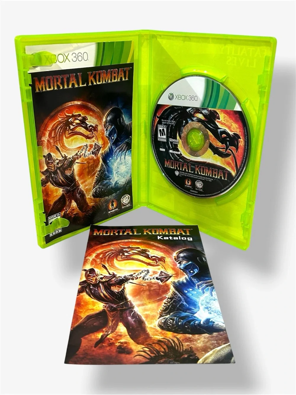 Mortal Kombat MK9 Xbox 360 CIB Tested Complete Excellent Condition